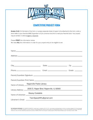 Fillable Online naperville-lib COMPETITIVE PROJECT FORM - Naperville ...