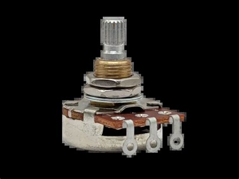 Tube-Town Store - Bourns Potentiometer GTR 250k log Knurled Split Shaft