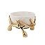 Buy NikkisPride Marble Bowl Antler Stand Snacks Serving Bowl ...