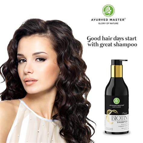 Ayurved Master Premium Biotin Radiance Renewal Shampoo For Vitamin B ...