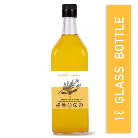 Cold Pressed Sesame Oil - White Sesame Oil Buy Online - Ghana Til Oil ...