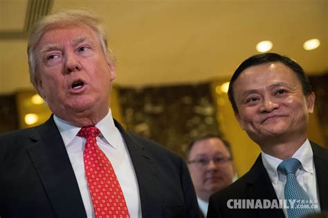 马云对话特朗普：提出改善中美贸易的建议（组图）[5]- 中国日报网