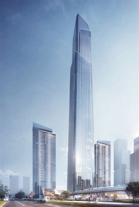 高475米！武汉在建最高摩天楼——周大福金融中心