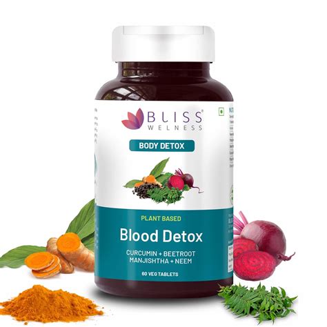 Bliss Welness Blood Detox | Curcumin Beetroot Manjistha Neem Extract ...