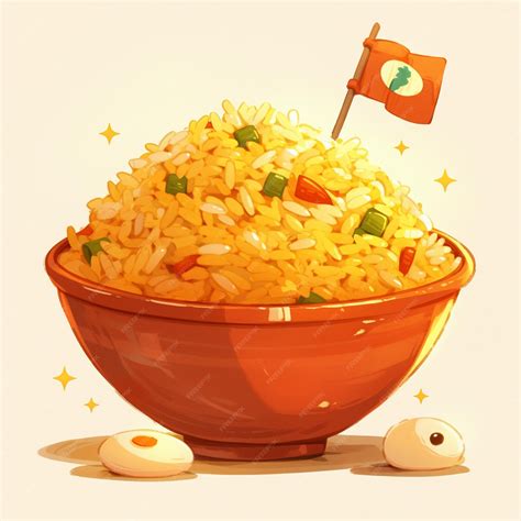 Premium Vector | Bangalore Bisi Bele Bath and Spicy Rice Dish
