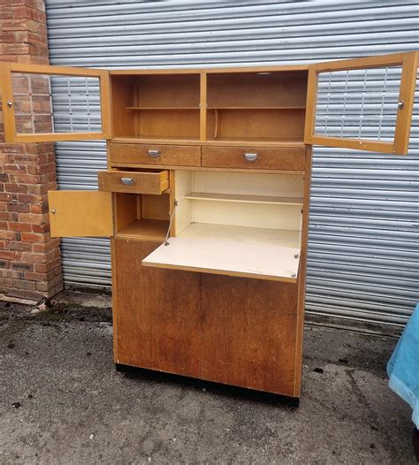 Mid-Century Kitchen Cabinet, Retro / Vintage Kitchen Cabinet by ...