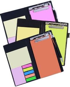 PAPERLLA Memo Neon/Pink and Rust Note Pad Organiser/Memo Notebook ...