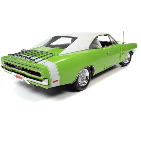 Buy 1970 Dodge Charger RT wLuggage Rack Green Hemmings Muscle Machines ...