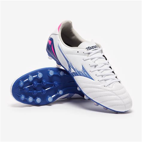 Mizuno Morelia Neo IV Pro Artifical Grass - White/Tanager Turquoise ...