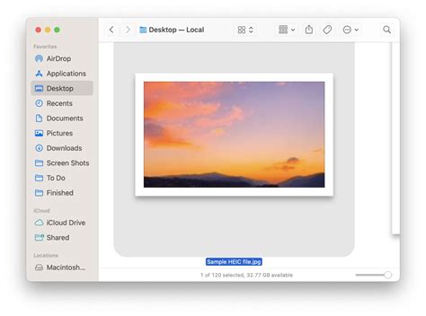 Convert HEIC to JPG on Mac with Quick Actions