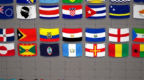 Mega Country Flag Pack (250+ Flags) - The Sims 4 Build / Buy - CurseForge