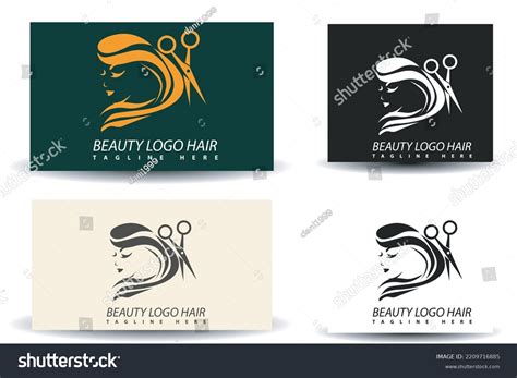 Unisex Beauty Salon Logos