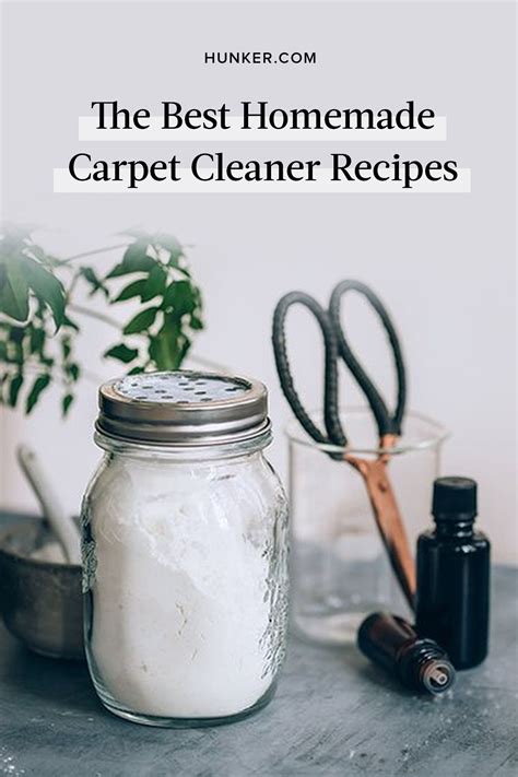 The Best Homemade Carpet Cleaner Recipes | Carpet cleaner homemade ...