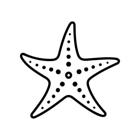 Star Fish Outline