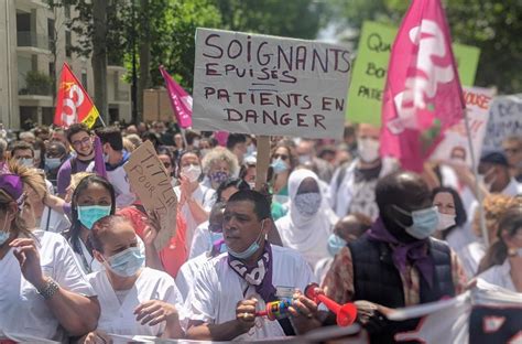 Macron unleashes riot police against French health care protests ...