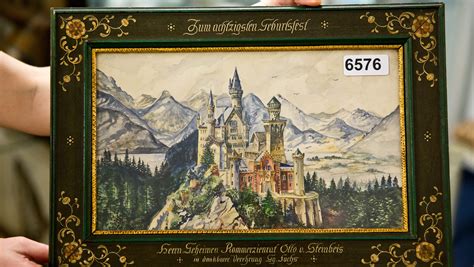 Hitler's beloved art is fetching millions and making Germans mad