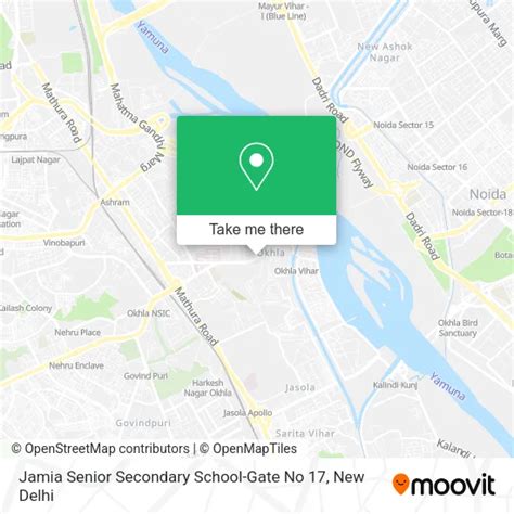 How to Get to Jamia Senior Secondary School-Gate No 17 in Delhi by Bus ...