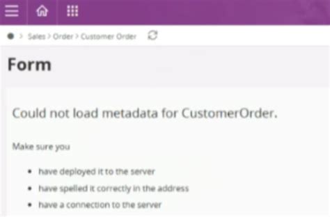 Could Not Load Metadata 的图像结果