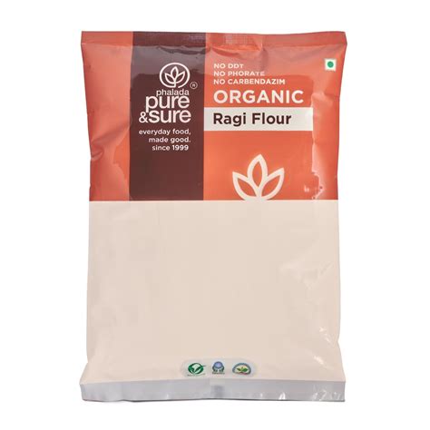 Phalada Pure & Sure Pure & Sure Ragi Organic Flour For Gluten free (1 ...