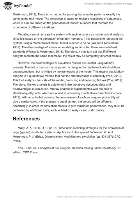 Advantages in Computer Simulation 的图像结果