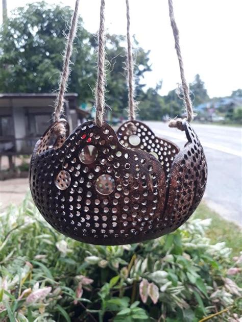 Decorative Items Using Coconut Shell 的图像结果