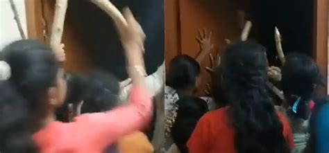 Highschool Girls Thrash Headmaster For Allegedly Harassing Minor