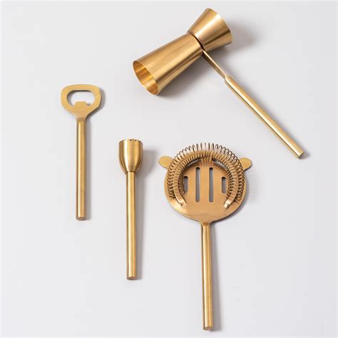 Buy Bartenderl Set Online in Gold Color at Best Price in India - Nestroots