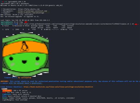 Linux Privilege Escalation: Automated Script