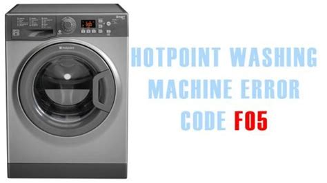 Image result for F05 Washing Machine Error