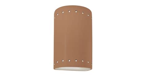 Justice Design Group CER-0995-ADOB-LED1-1000 Ambiance 10" Tall ...