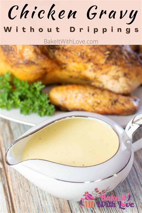 Chicken gravy without drippings an easy homemade chicken gravy recipe ...