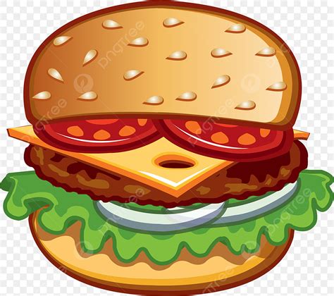 Hamburger Images Clip Art Hamburger Clipart Etsy