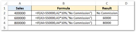 Image result for Excel IF Example