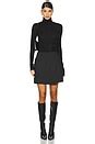 SPANX Wrap Mini Skirt in Charcoal Heather | REVOLVE