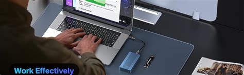 ACASIS 40Gbps M.2 NVMe SSD Enclosure with Built-in Cooling Fan, Tool ...