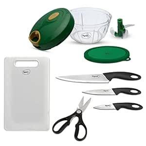 Buy Pigeon by Stovekraft Kitchen Tools & Cutting Board Combo (400ml ...