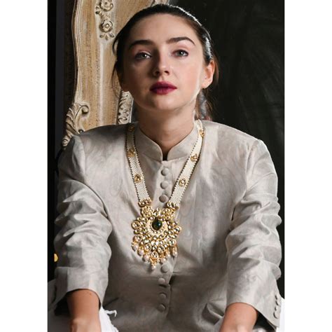 Buy Odette Multicolor Brass Necklace Set Online