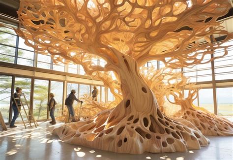 Tree Inside Building 的图像结果