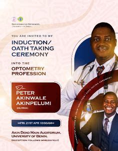 Image result for Optometry Induction Flyer