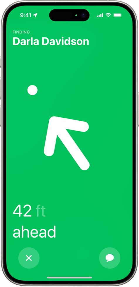 Use Precision Finding on iPhone to meet up with a friend - Apple Support