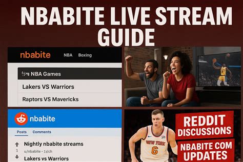 Nbabite – Live NBA Streams, Reddit Updates & Streaming Guide