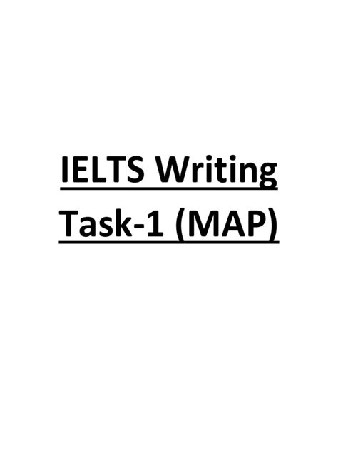 Image result for IELTS Academic Writing Task 1 Map