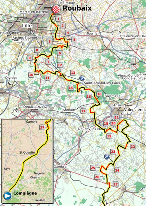 Image result for Paris-Roubaix Course