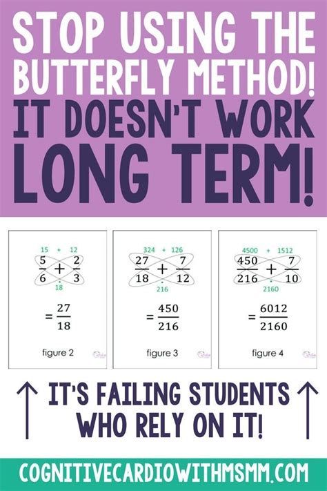 Image result for Butterfly Method Adding Fractions