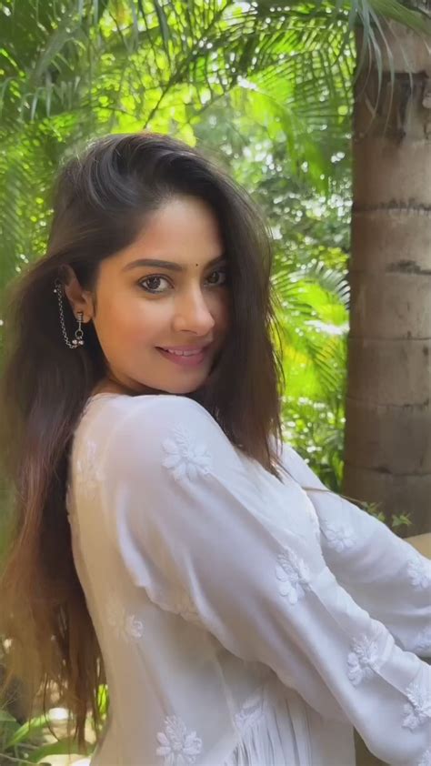 White Anisa Modal Chikankari A-Line Kurti – The Chikan Label