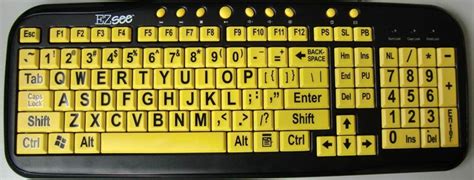Large Print Keyboard