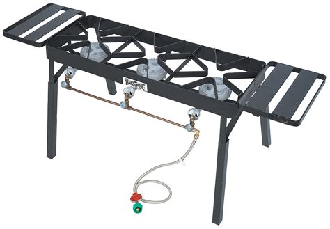 Buy Bayou Classic TB650 Triple Burner Outdoor Patio Stove Features 13 ...