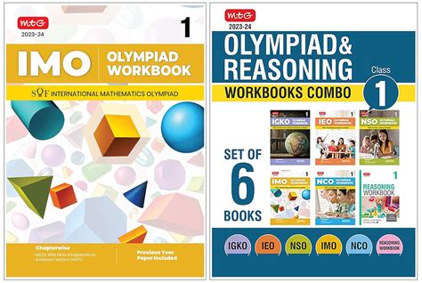 Buy MTG Olympiad Workbook and Reasoning Book Class 1 Combo (Set of 6 ...