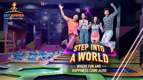 Sky Jumper Trampoline Park, SkyJumper Trampoline Park - M3M Broadway ...