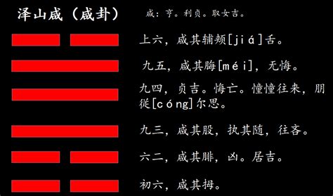 易经六十四卦第三十一卦：咸卦正解－泽山咸（兑上艮下） - 太极之巅－最全易经解读网站